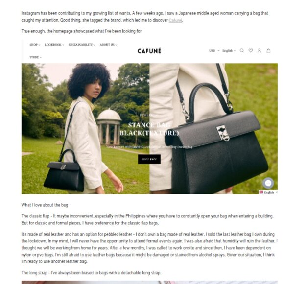 Cafune Stance - Merlot/Eggshell Authentic NWT and dust bag and crossbody strap - Picture 6 of 11